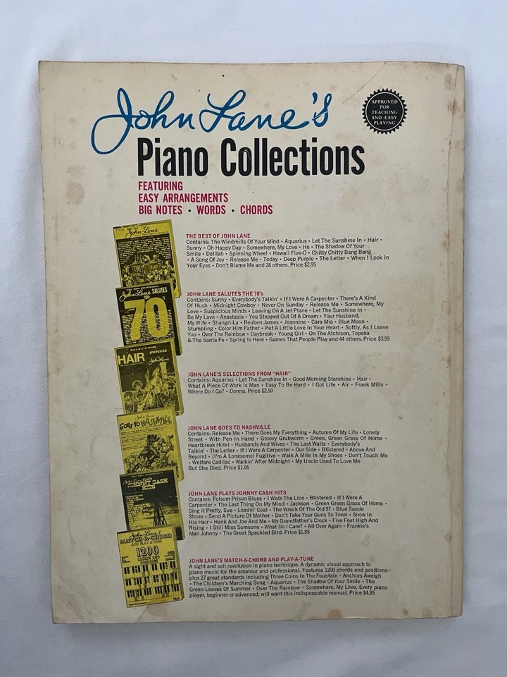 🎄 VINTAGE John Lane’s Christmas Friends Sheet Music Book – 109 Songs 🎄 - Image 2 of 4