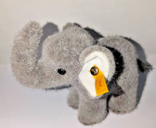 Steiff Baby Elefant Jumbo 040504 mit Knopf und Fahne ,  Unbespielt