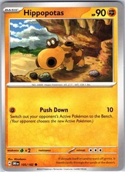 Hippopotas 105/182 Destined Rivals Common