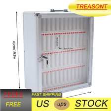 48 Slot Pocket Chart Cell Phone Storage Cabinet For Schools Wall-mounted