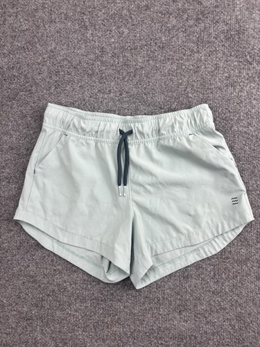 Free Fly Shorts Unisex Kids Large 14-16 Green Athletic Running Training Gym