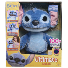 Disney Stitch Ultimate Stitch Interactive 17" Plush Toy, 100 Sounds Reactions