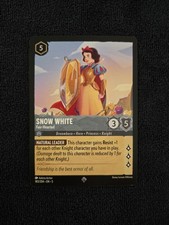 Disney Lorcana Snow White Fair-Hearted Super Rare Non-Foil NM