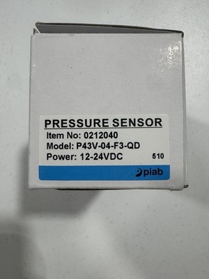 PIAB VACUUM PRODUCTS 0212040 - Sensors & Switches & Pressure Switch