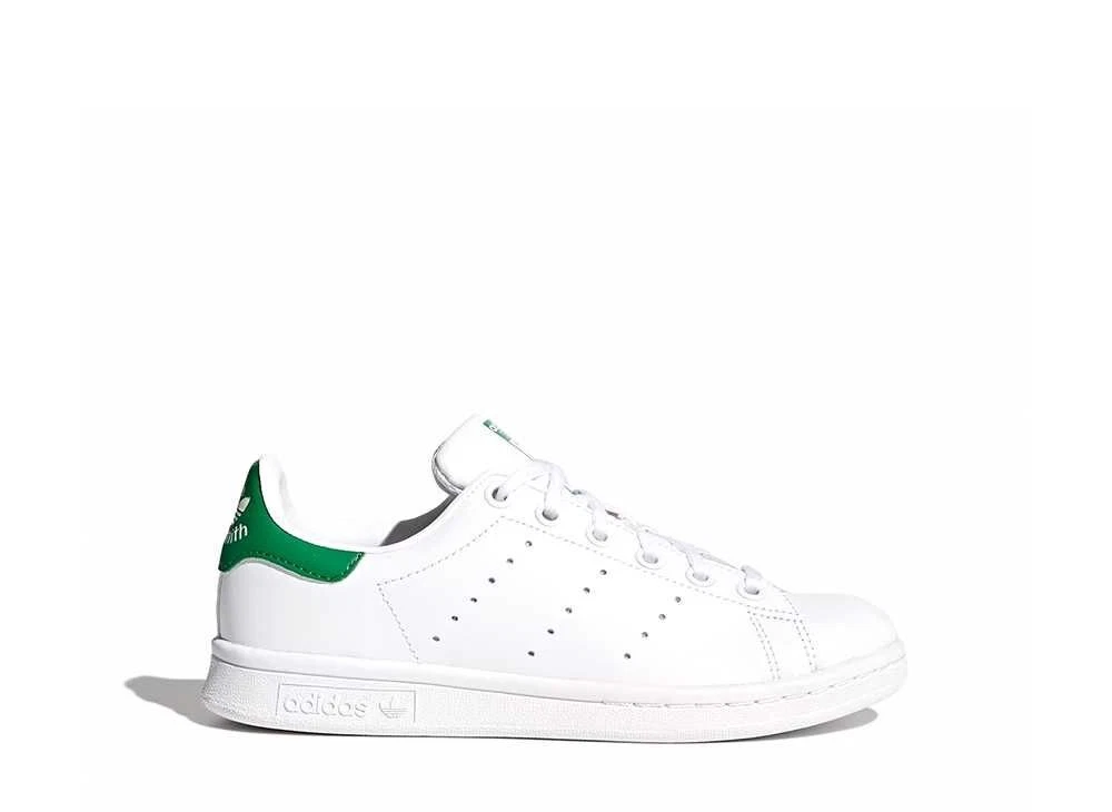 Adidas KIDS Originals Stan Smith bianco verde mai usate
