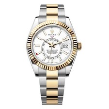 Rolex Sky-Dweller 326933 White Dial 18K Yellow Gold Stainless Steel 42mm 2022