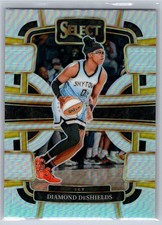 2024 Panini Select WNBA Diamond DeShields Prizms Silver #100