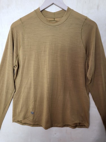 Women's Size:M Janji lightweight long sleeve Shirt Yellow - Picture 2 of 6