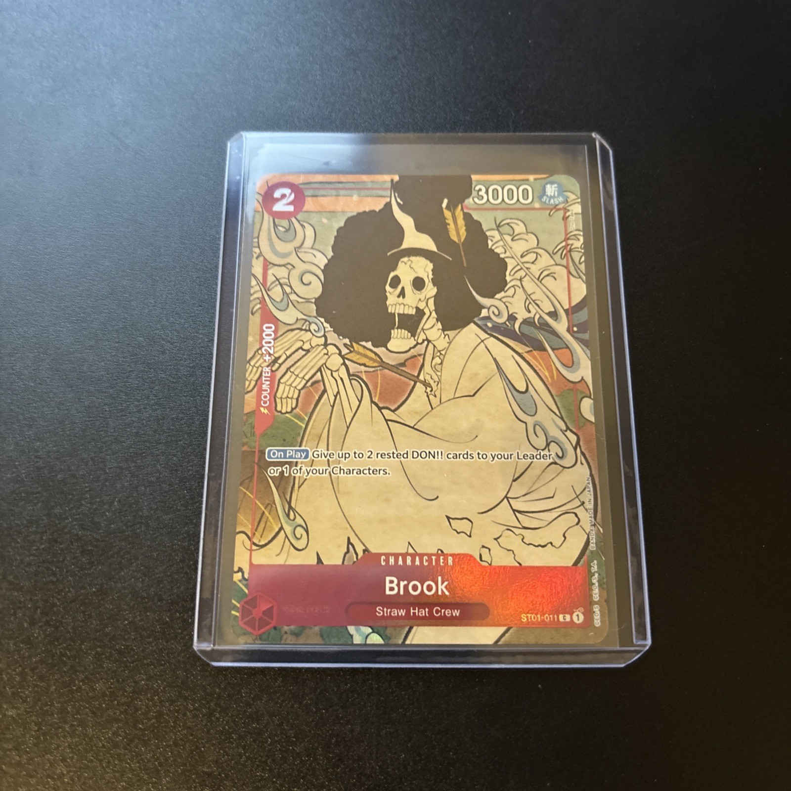 One Piece TCG Brook ST01-011 1st Anniversary English