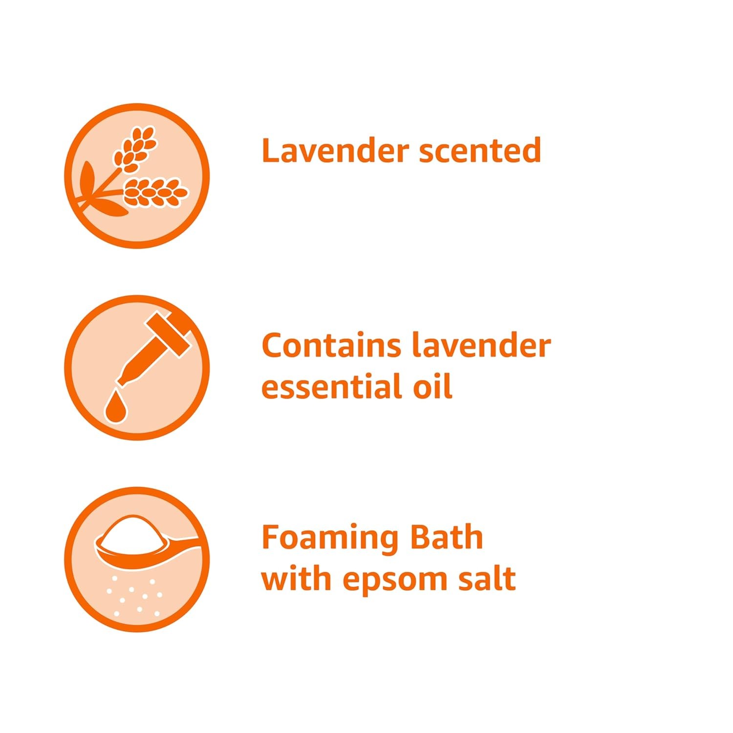 Amazon Basics Lavender Scented Foaming Bath with Essential Oil, 34 Fluid Ounce thumbnail 3