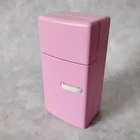 Playmobil Pink Refrigerator w/ White Shelves Freezer Compartment Kitchen B7
