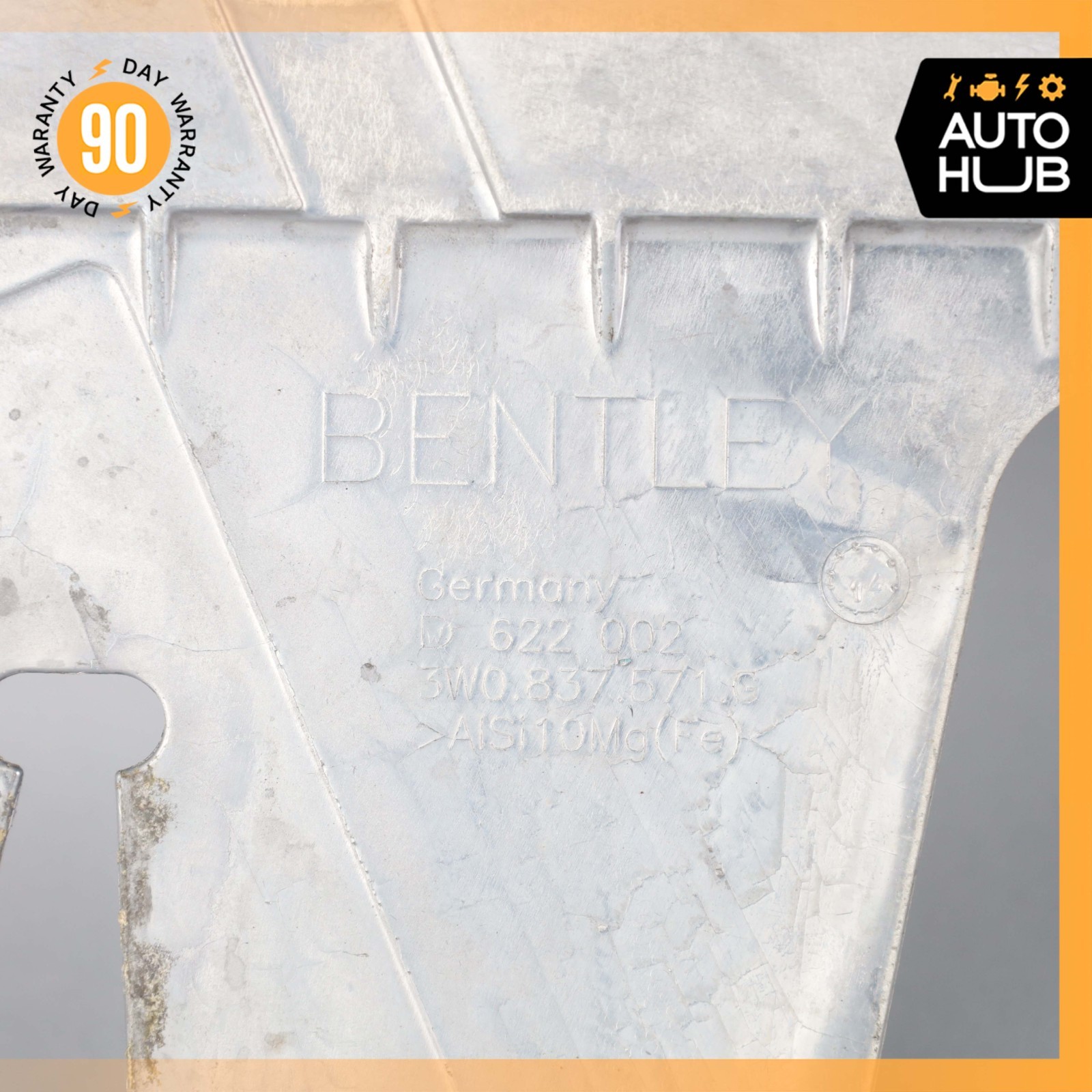 12-17 Bentley Continental GT Coupe Front Left Driver Door Window Glass OEM