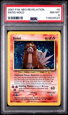 2001 POKEMON NEO REVELATION #6 ENTEI-HOLO PSA 8 | eBay