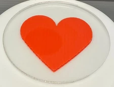 (10-Pack)-Acrylic Plexiglass Plastic Circle Disc- 1/8" thick- Clear- 4" Diameter