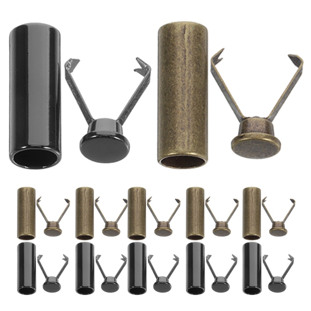 APL Set 12 lucchetti cavo orologio pendente punta cilindrica ricambio per lacci scarpe