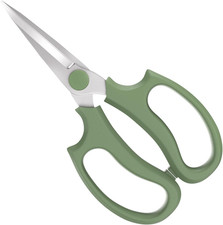 Housolution Flower Scissors, Strong Floral Shears, Premium Steel Pointed Garden 