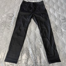 Pantalón Bevy Flog Shely Snake Negro Elástico Cordón Pull On Para Mujer Talla W28 L27