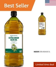 Authentic 51 Fl Oz Cold Extracted Extra Virgin Olive Oil - Formerly Amazon Fresh