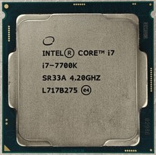 Intel Core i7-7700K SR33A Quad Core 4.2GHz 8MB LGA1151 Desktop CPU