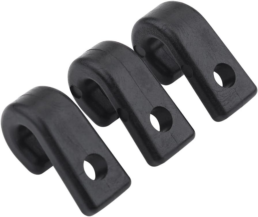 Bungee Hooks, 25 Pcs Nylon Bungee Cord Hooks Tie Down Hook A