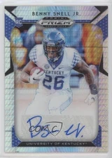 2019 Panini Prizm Draft Picks Hyper 8/25 Benny Snell Jr #121 Rookie Auto RC fm0