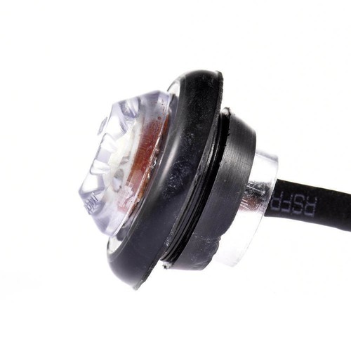 20X 3/4" 12V Marker Lights LED Truck Trailer Round Side Bullet Light White US - Picture 5 of 6