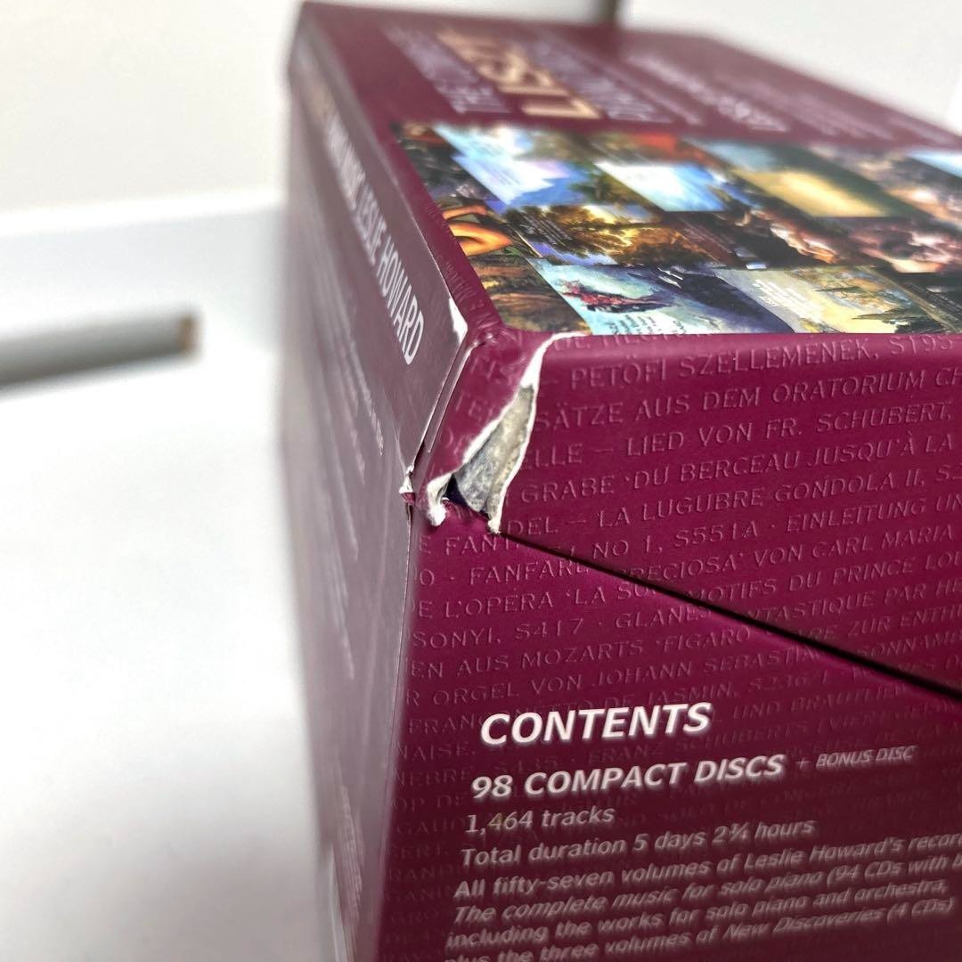 Leslie Howard Liszt The Complete Piano Music 99CD Box Set 2011