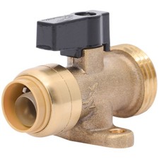 SharkBite 1/2 Inch x 3/4 MHT Washing Machine Straight No Size, Copper