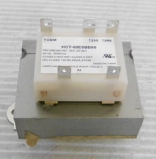 Hartland Controls HCT-09E0BB06 Transformer Pri 208/240VAC SEC 24VAC 40VA 50/60Hz