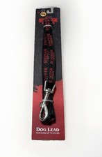 STRANGER THINGS Dog Leash NWT 6 ft NETFLIX Black Red Puppy Gift Pet Walk