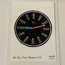 All The Time / Occasionally (Clock)- Harry Styles NYC Pop Up Inciardi Mini Print