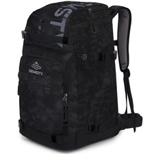 SEMSTY Ski Boot Bag, 55L Waterproof Ski and Snowboard Boots Travel Backpack for