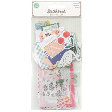 Bea Valint Sketchbook Ephemera-Journaling - 3 Pack