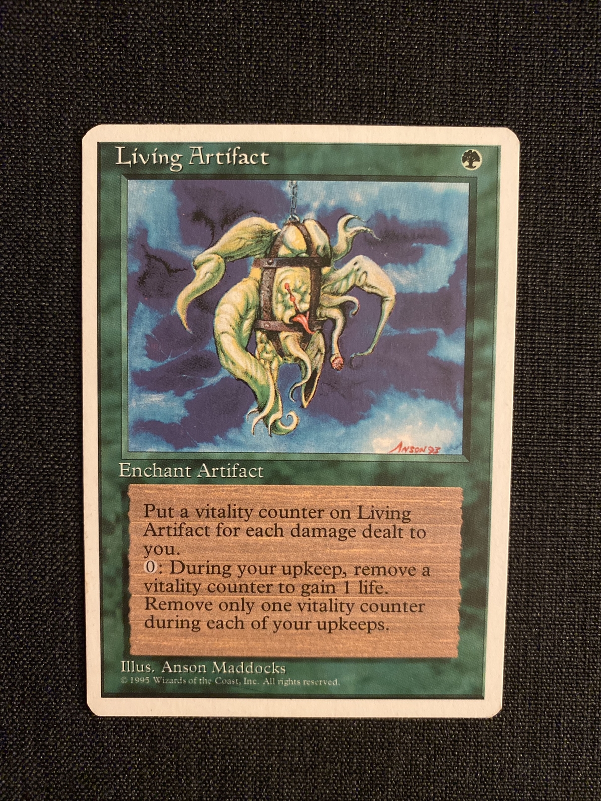 4th Ed Living Artifact Magic the Gathering MTG NM