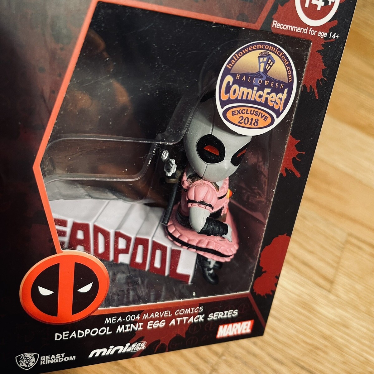 Beast Kingdom 2018 Comicfest Exclusive DEADPOOL MAID OUTFIT Mini