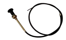 New Universal Choke Cable 72" Black Knob