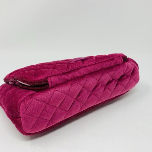 Vera Bradley Majestic Magenta Compact Organizer Super Soft Velvet New With Tag - Picture 3 of 10