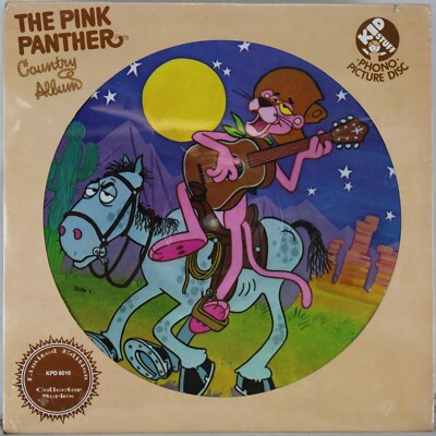 The Pink Panther Country Album, Picture Disc KPD 6010 Limited Ed. U. A. SEALED!