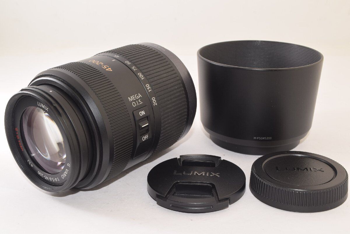 PANASONIC LUMIX G VARIO 45-200MM F4.0-5.6 MEGA OIS H PANASONIC LUMIX G VARIO 45-200MM F4.0-5.6 MEGA OIS H
