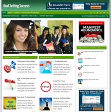 Goal Setting Blog Turnkey Website Business For Sale - Boost Your Success Today!