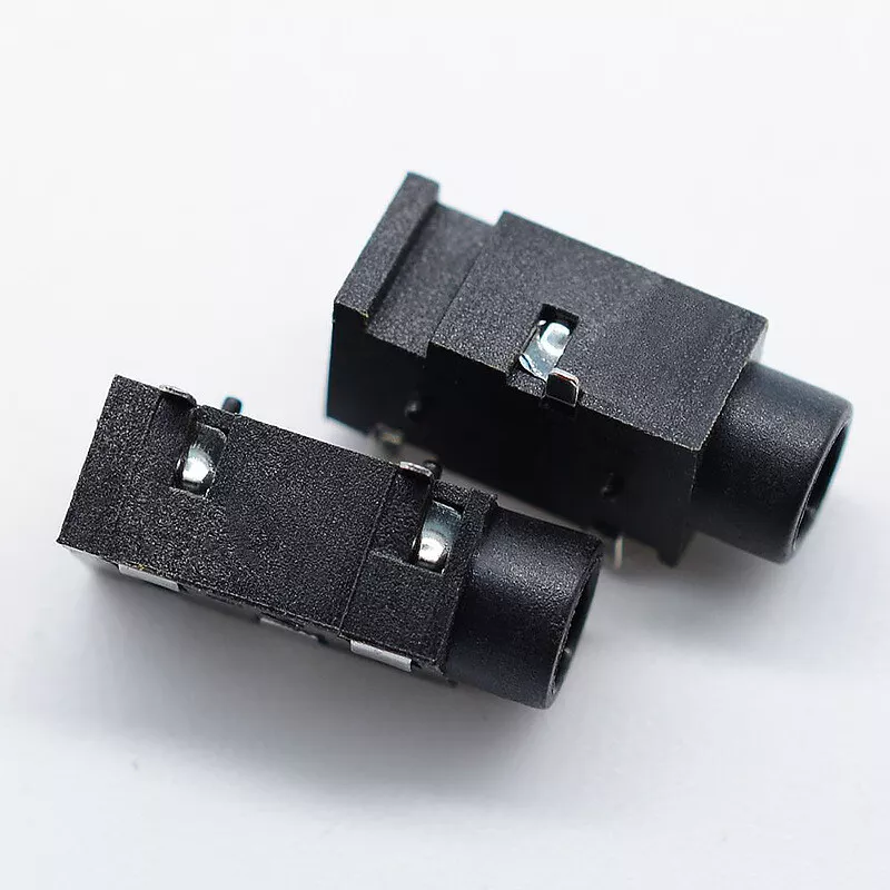 20Pcs 3.5mm Female Audio Connector 3 Pin SMT SMD Headphone Jack Socket PJ-320B