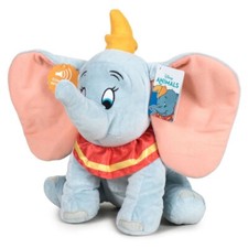 Disney Dumbo 30cm Plush Cuddly Super Soft Quality Toy with Elephant Sound 0m+