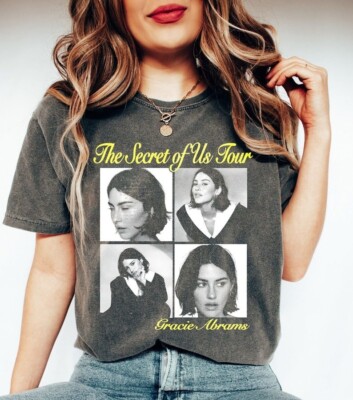 Gracie Abrams Vintage Shirt, Gra.cie Abrams Shirt, The Secret Tour 2024 Shirt