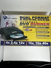 Pacific Digital Dual Format 4x DVD/CD Burner DVD+R/+RW Unopened