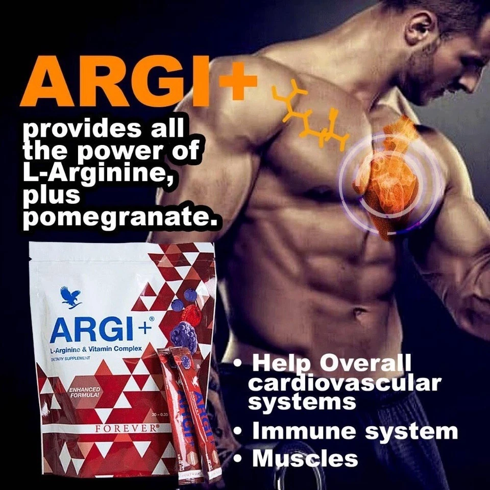 Forever Living ARGI+ con complejo de L-arginina y vitaminas fórmula mejorada Foto 2 de 3