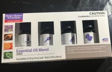 New NIB Batter Homes & Gardens Essential Oil Blend Holiday Edition 4 Pack*