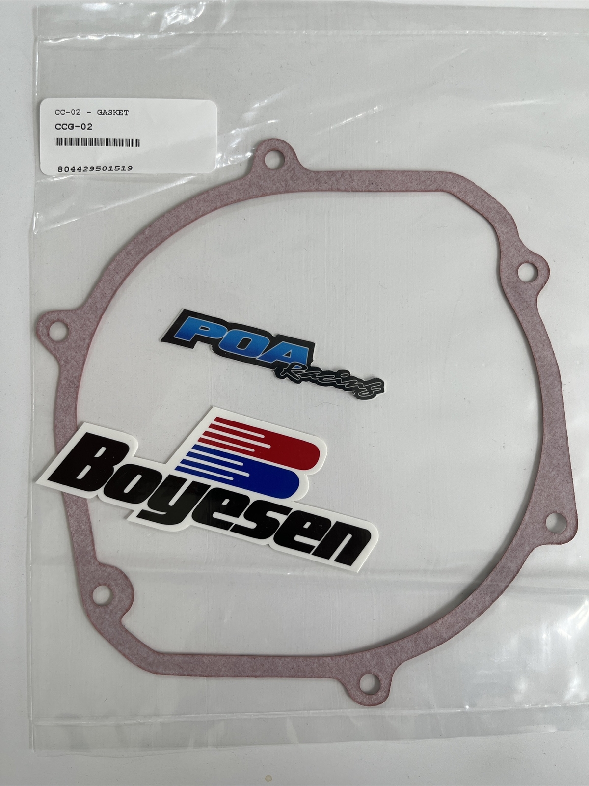 Boyesen Clutch Cover Gasket Honda CR 250 1987-2001, CR 500 1987-2001