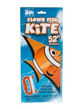 Gayla CLOWN FISH Kite With Twine Winder 52" Wingspan Keel Guided 224