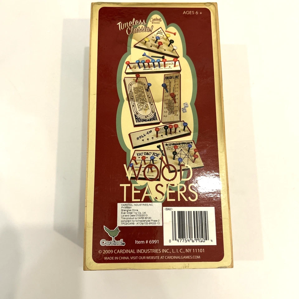 Pavilion Wood Teasers Timeless Classics Box Set #6991 Toys R Us - Image 3 of 4