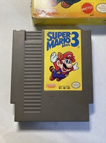Super Mario Bros. 3 Nes Nintendo NTSC Tested Cartridge And Box